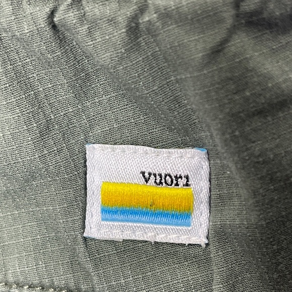 Vuori Men’s Ripstop Pants Army Green Size Medium DuraTerra Pants Cotton - Picture 3 of 7